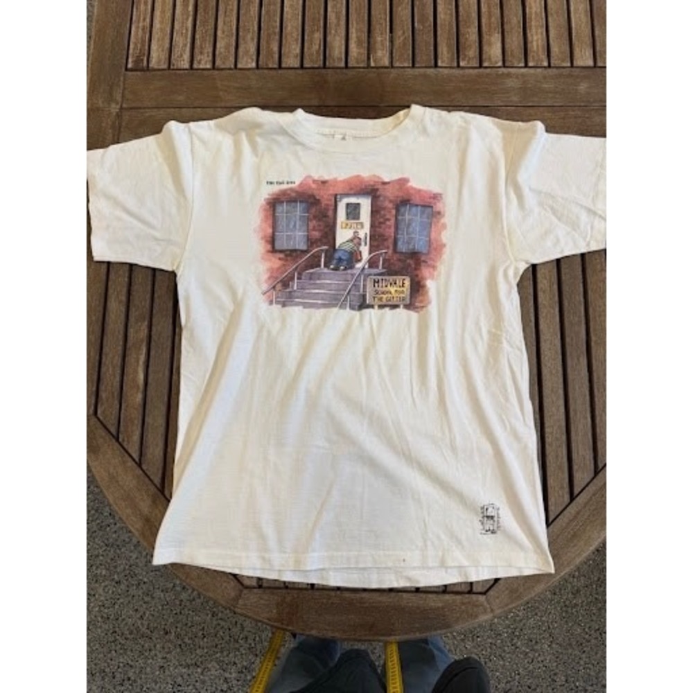 Vintage 1994 The Far Side "Midvale School For The Gifted" T-Shirt Gary Larson XL